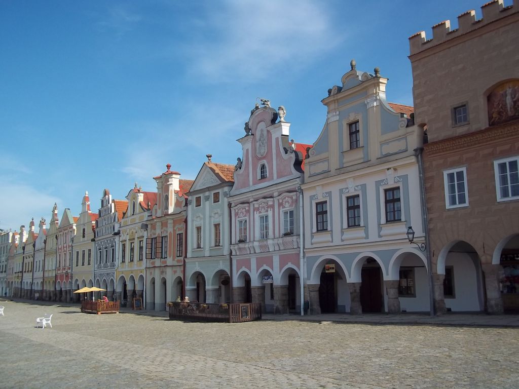 Telč Market square bicycle touring partner wanted